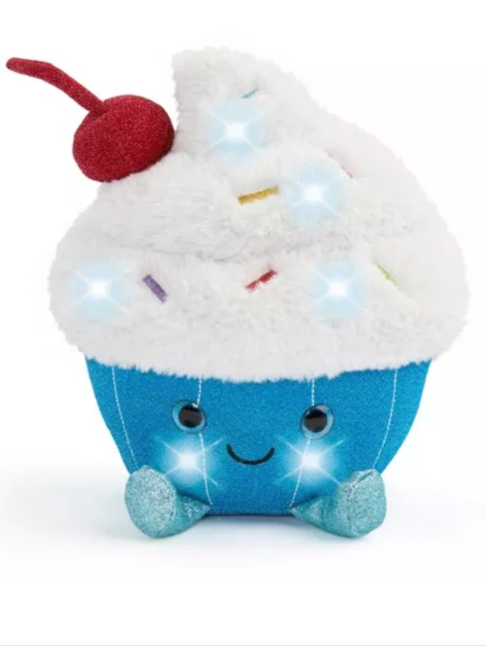 FAO Schwarz 11" Glow Brights Plush LED with Sound Cupcake - Picture 5 of 8